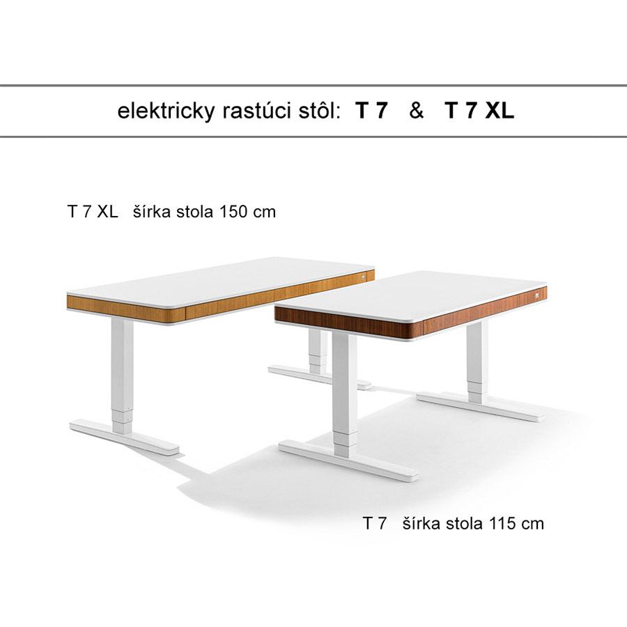 rastci stl na elektriku rka 115 cm a 150 cm