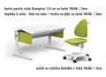 ukážka zostavy stola Champion a stoličky Maximo vo farbách lime / TREND